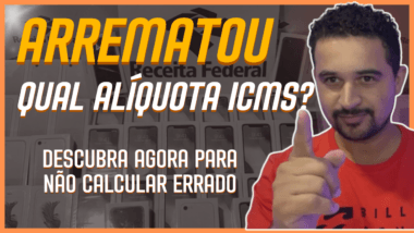 Qual alíquota ICMS usar no arremate de leilão da RFB?