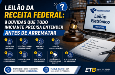 Leilão da Receita Federal: 9 dúvidas mais comuns antes de arrematar